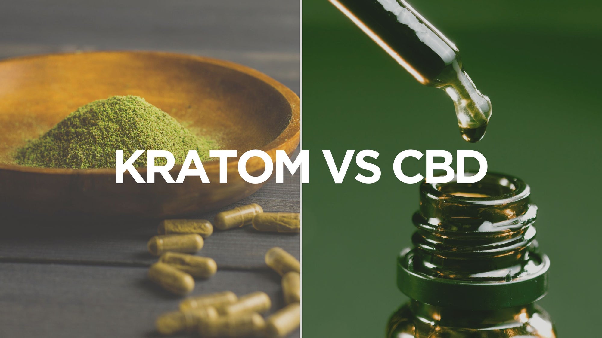 Difference Between Kratom and CBD